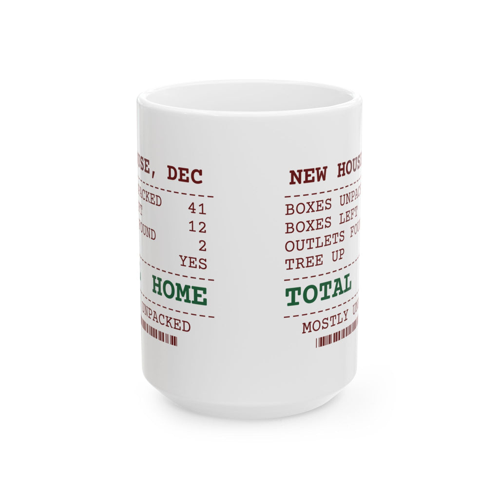 Funny Christmas Coffee Mug Boxes Left 12 Tree Up Anyway New House