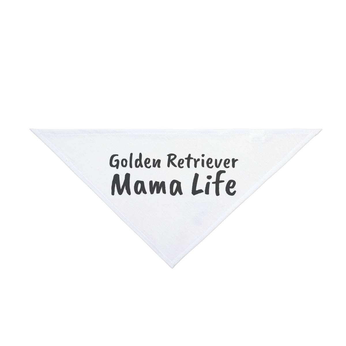 Golden Retriever Mom Dog Bandana "Golden Retriever Mama Life" Funny Dog Mom