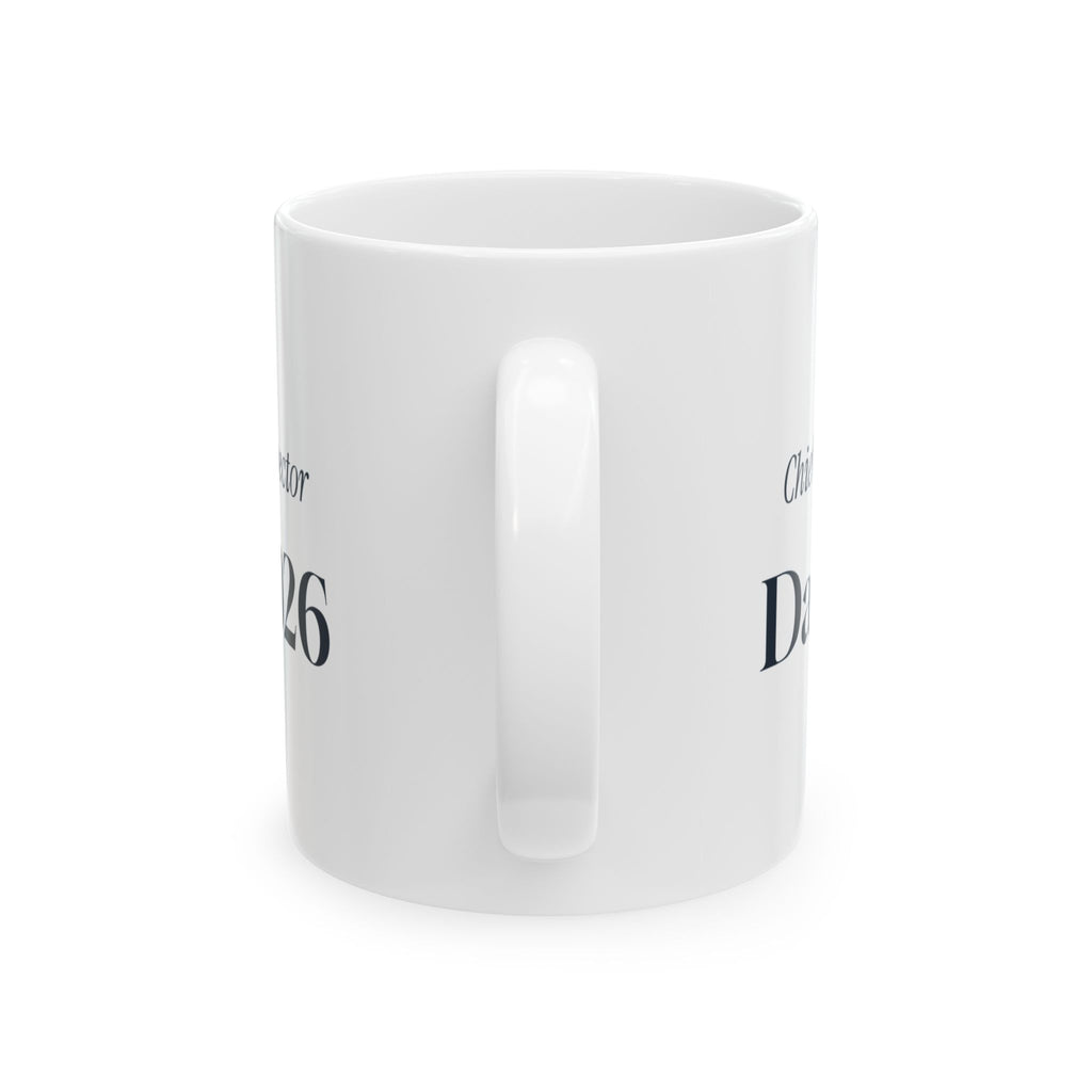 Funny Christmas Dad Coffee Mug Chief Light Inspector Dad 2026