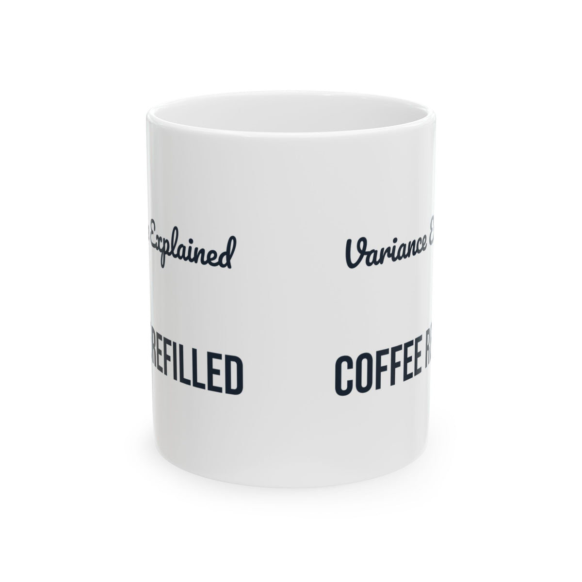 Accountant Coffee Mug Variance Explained Coffee Refilled Script