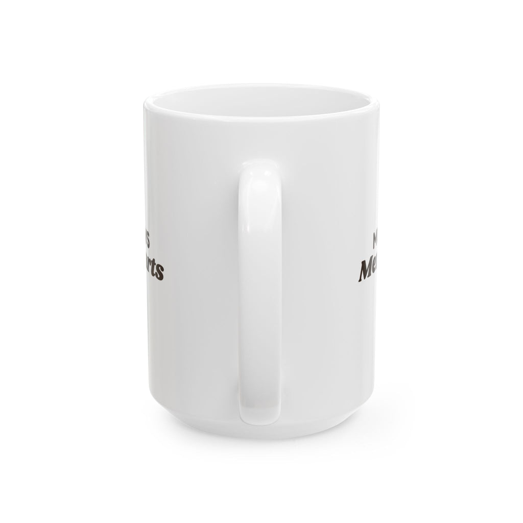 Christmas Dog Coffee Mug Muddy Paws Merry Hearts For Dog Lovers