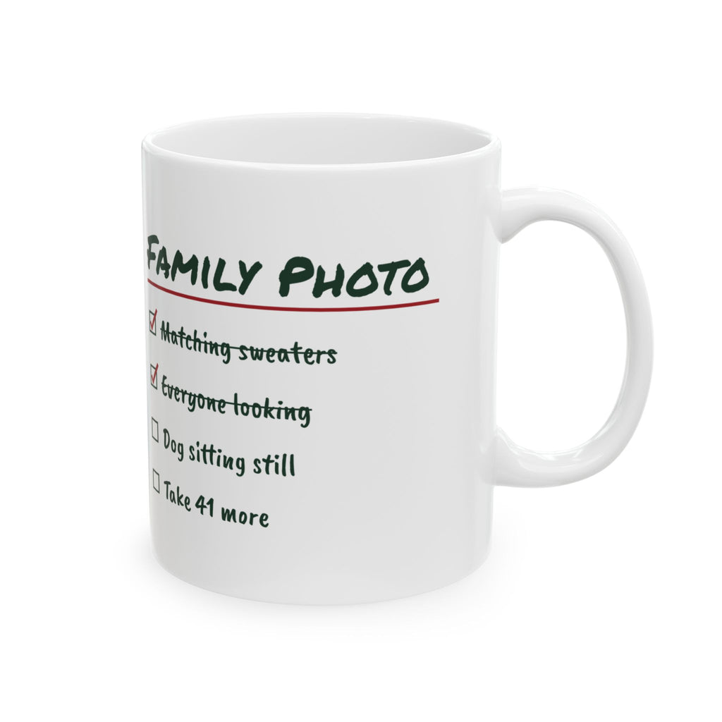 Funny Christmas Coffee Mug Family Photo Take 41 More For Families