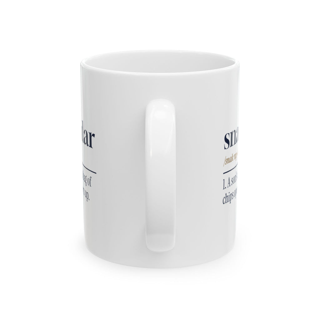 Funny Son Coffee Mug Snack Radar Dictionary Definition