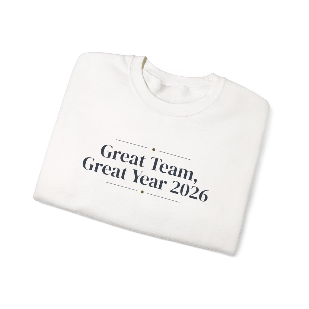 Christmas Sweatshirt Great Team Great Year 2026 For Coworkers