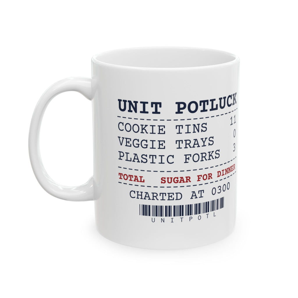 Funny Christmas Nurse Coffee Mug Eleven Cookie Tins Zero Vegetables