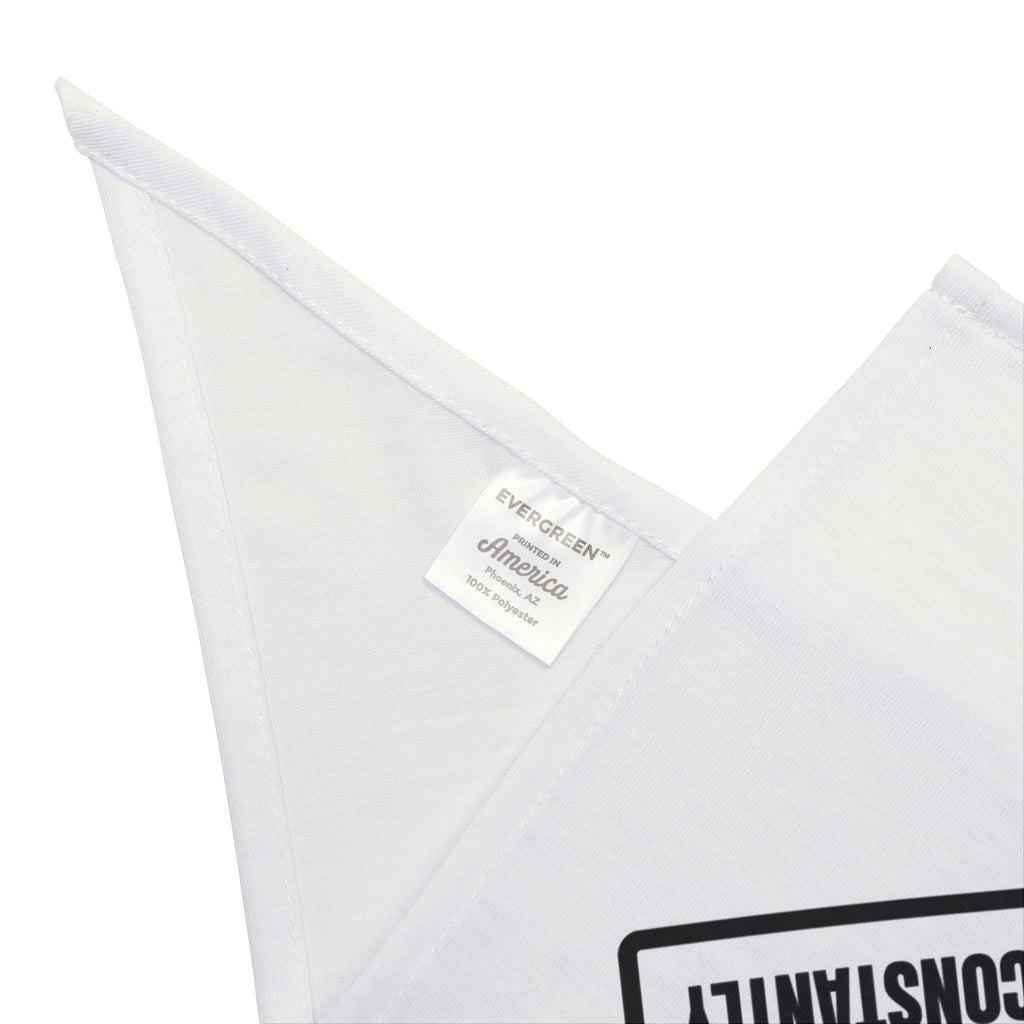 Funny Dog Dad Warning Label Dog Bandana For Dog Dad Dog Owner