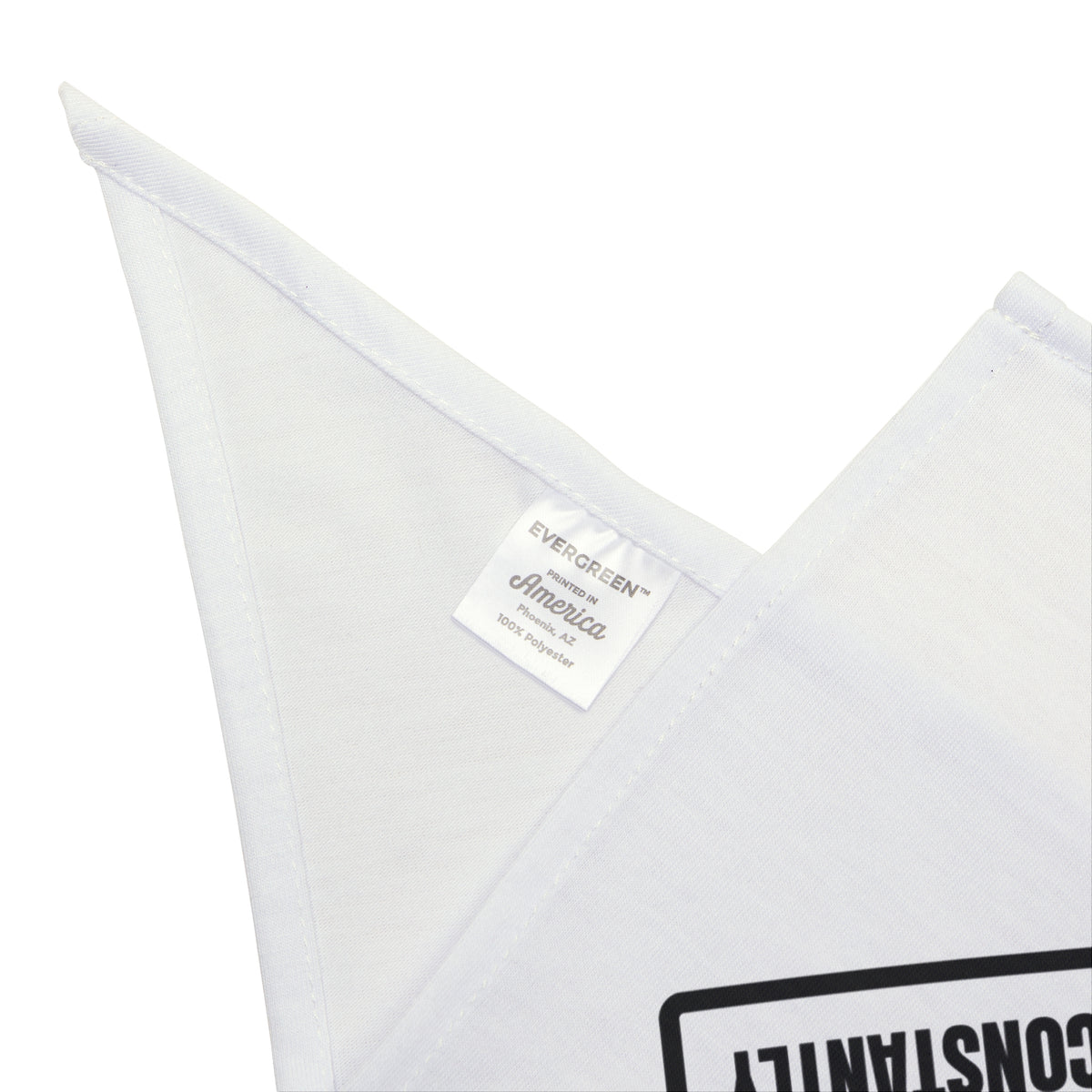 Funny Dog Dad Warning Label Dog Bandana For Dog Dad Dog Owner