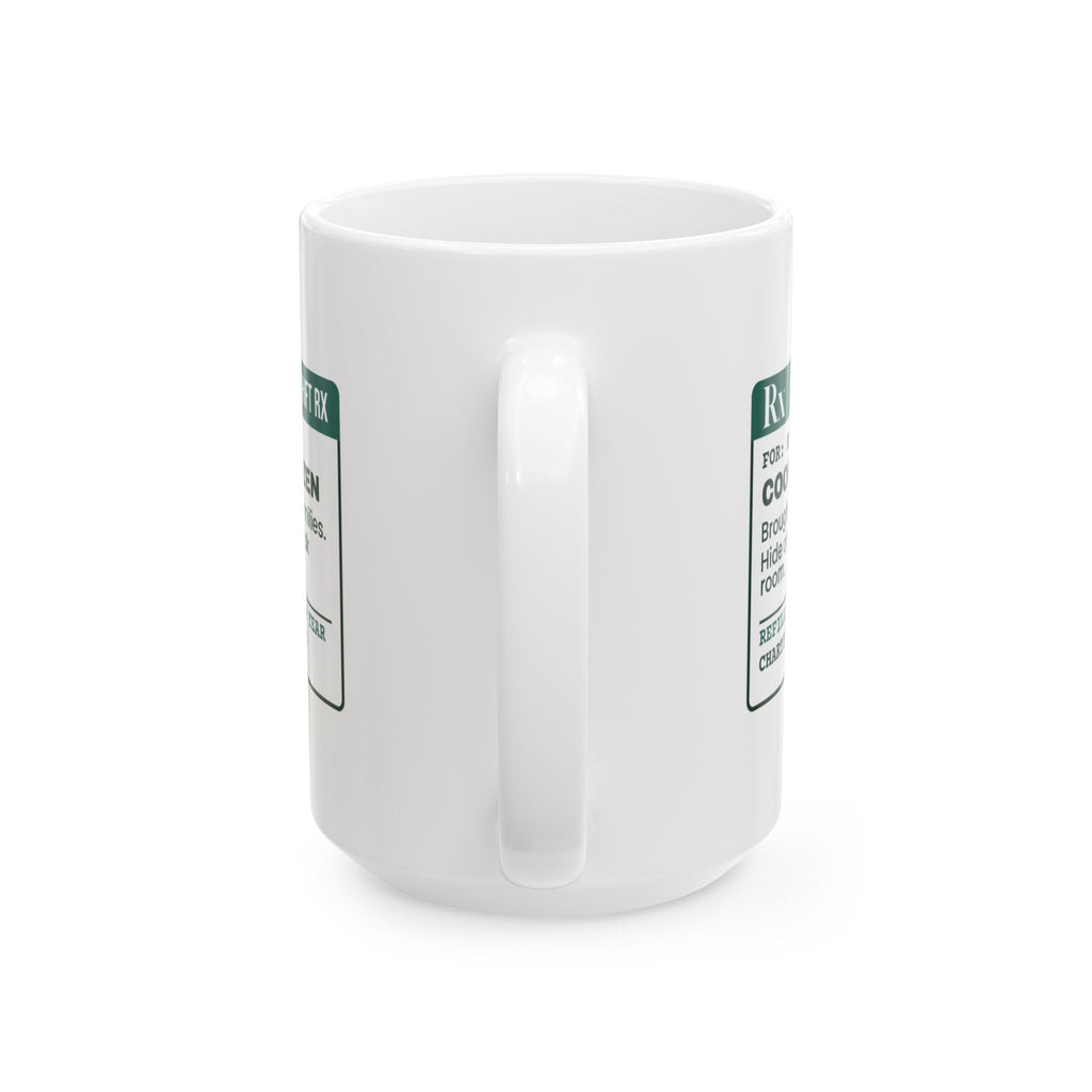 Funny Christmas Nurse Coffee Mug Cookies 2 Dozen Prescription