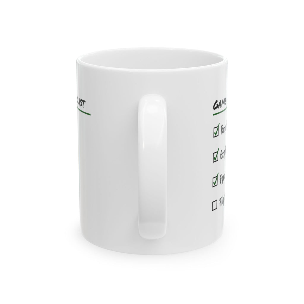 Board Game Coffee Mug Read Rules Ignore Rules Flip