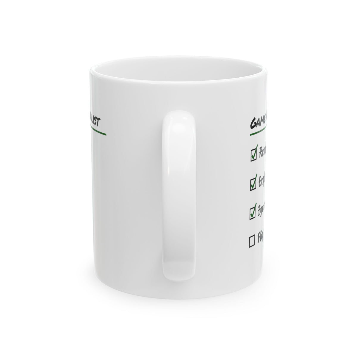 Board Game Coffee Mug Read Rules Ignore Rules Flip