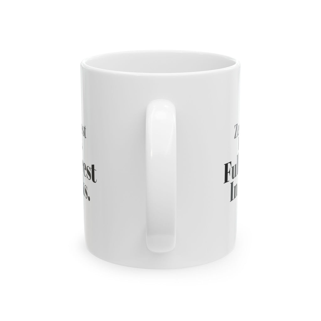 Funny Frenchie Coffee Mug Zero Interest In Walks