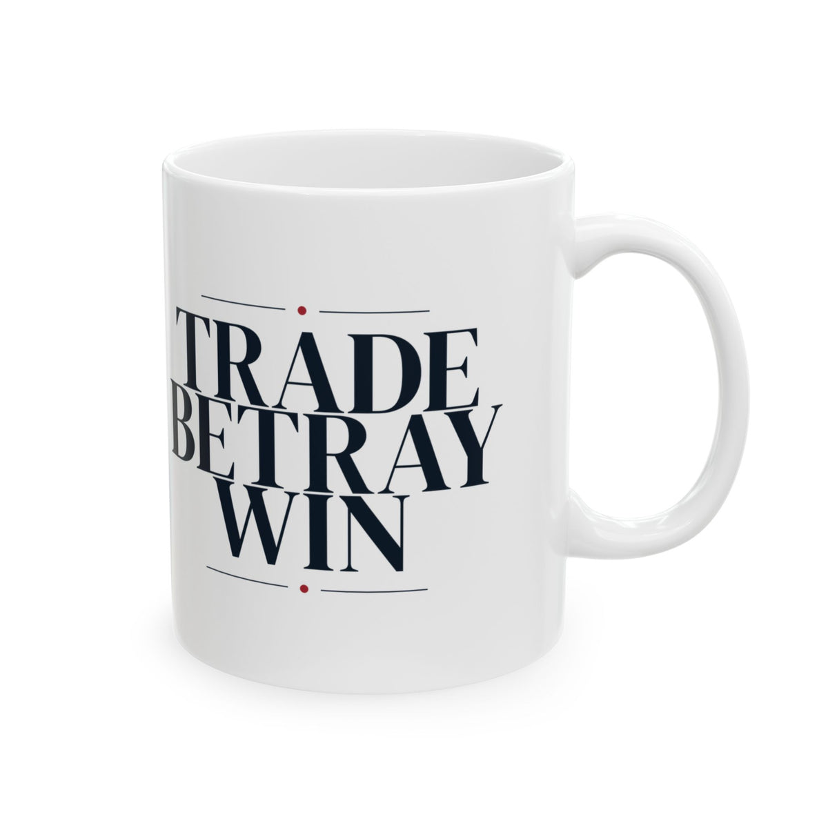 Board Game Coffee Mug Trade Betray Win