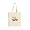 Funny Family Christmas Tote Bag Most Likely To Set Off The Smoke Alarm