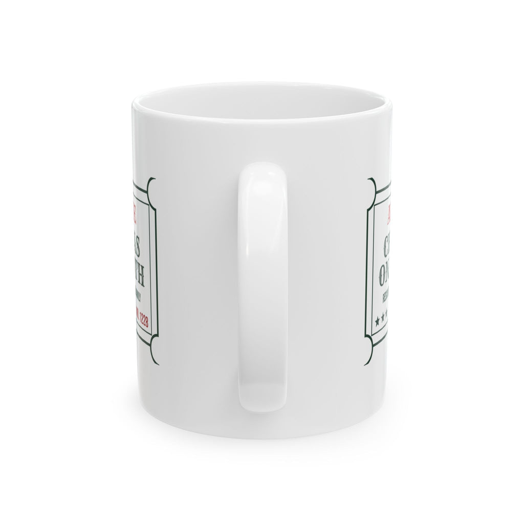 Funny Christmas Nurse Coffee Mug Celebrating Christmas On The 28th