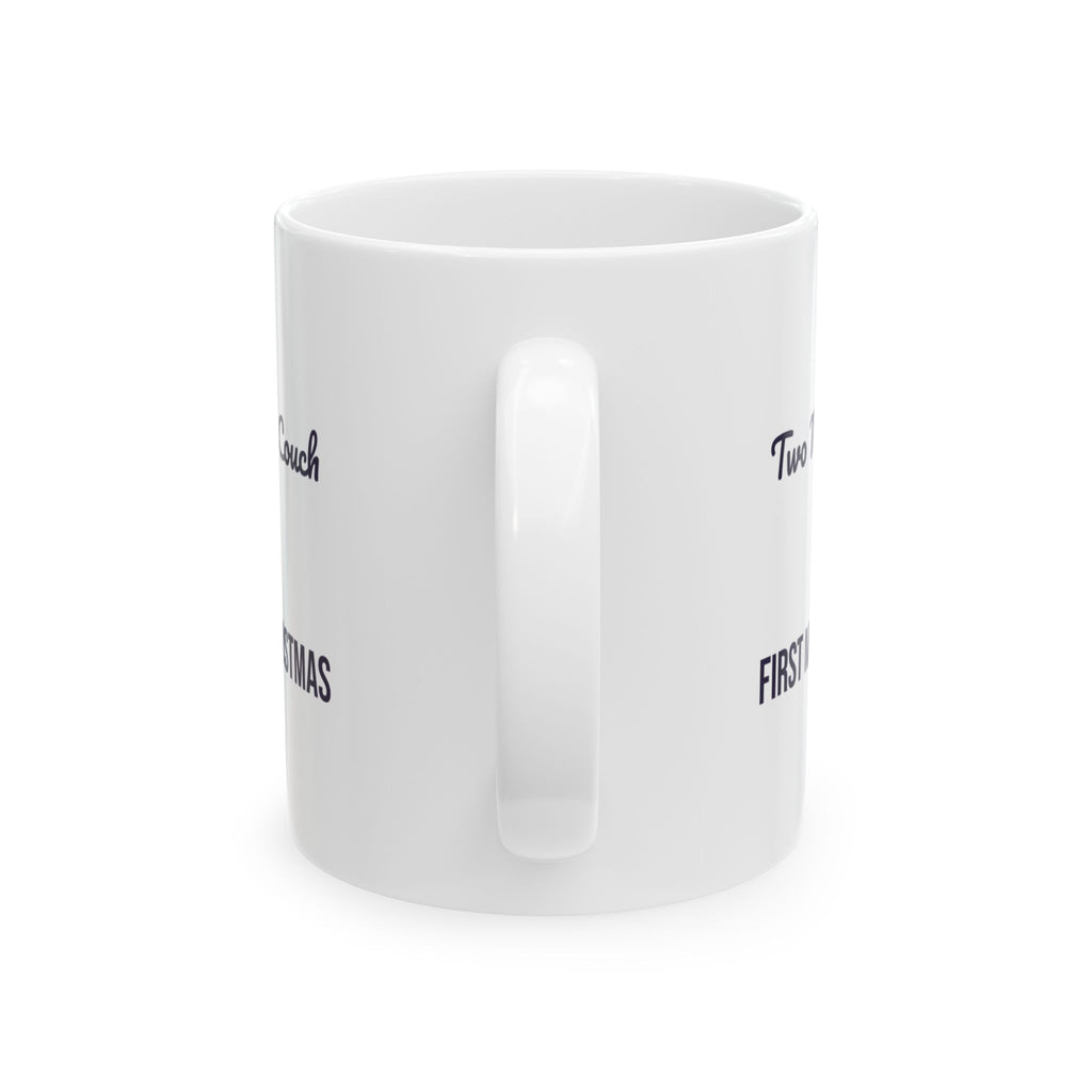 Newlywed Coffee Mug Two Mugs One Couch First Married Christmas