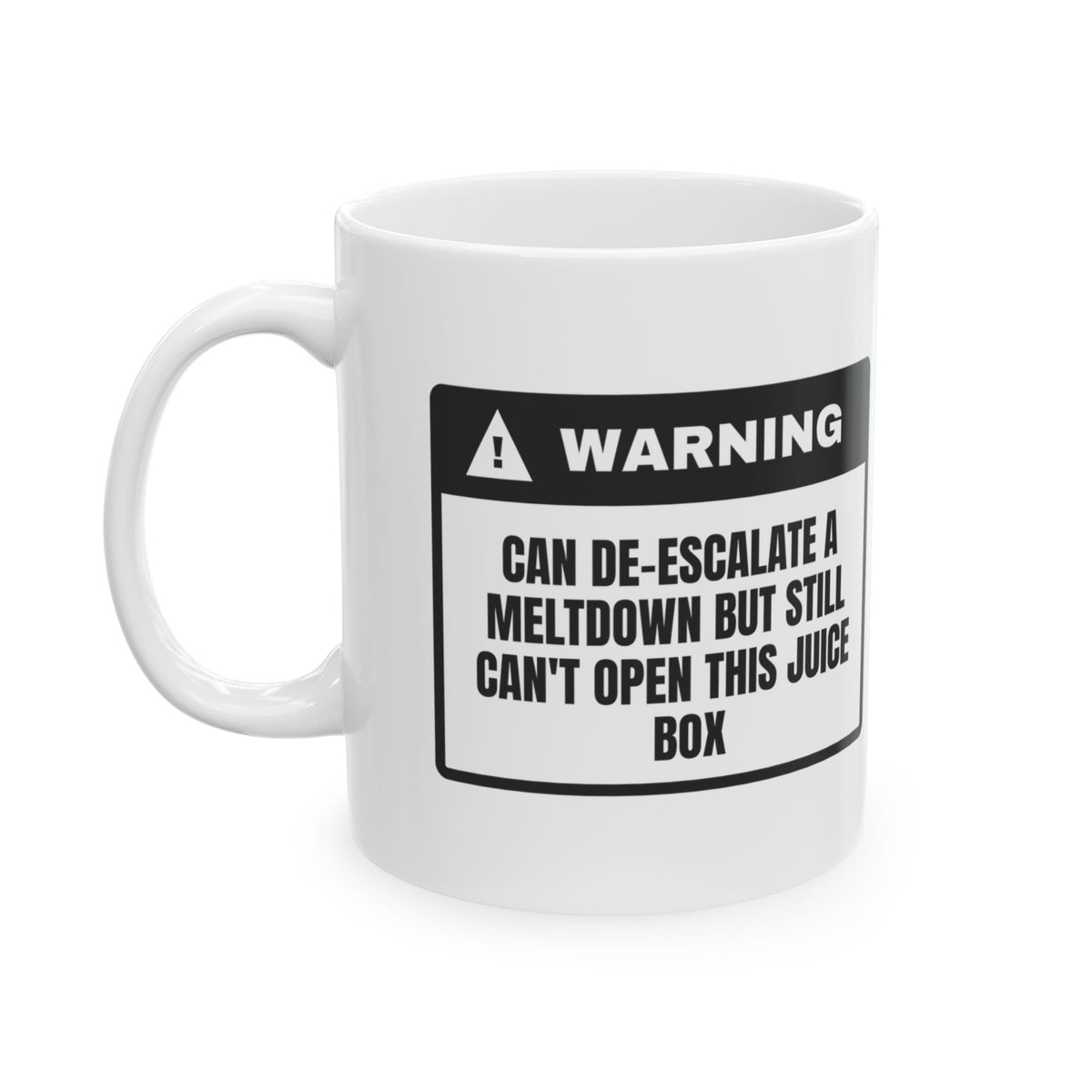 Paraprofessional Mug De-escalates Meltdowns
