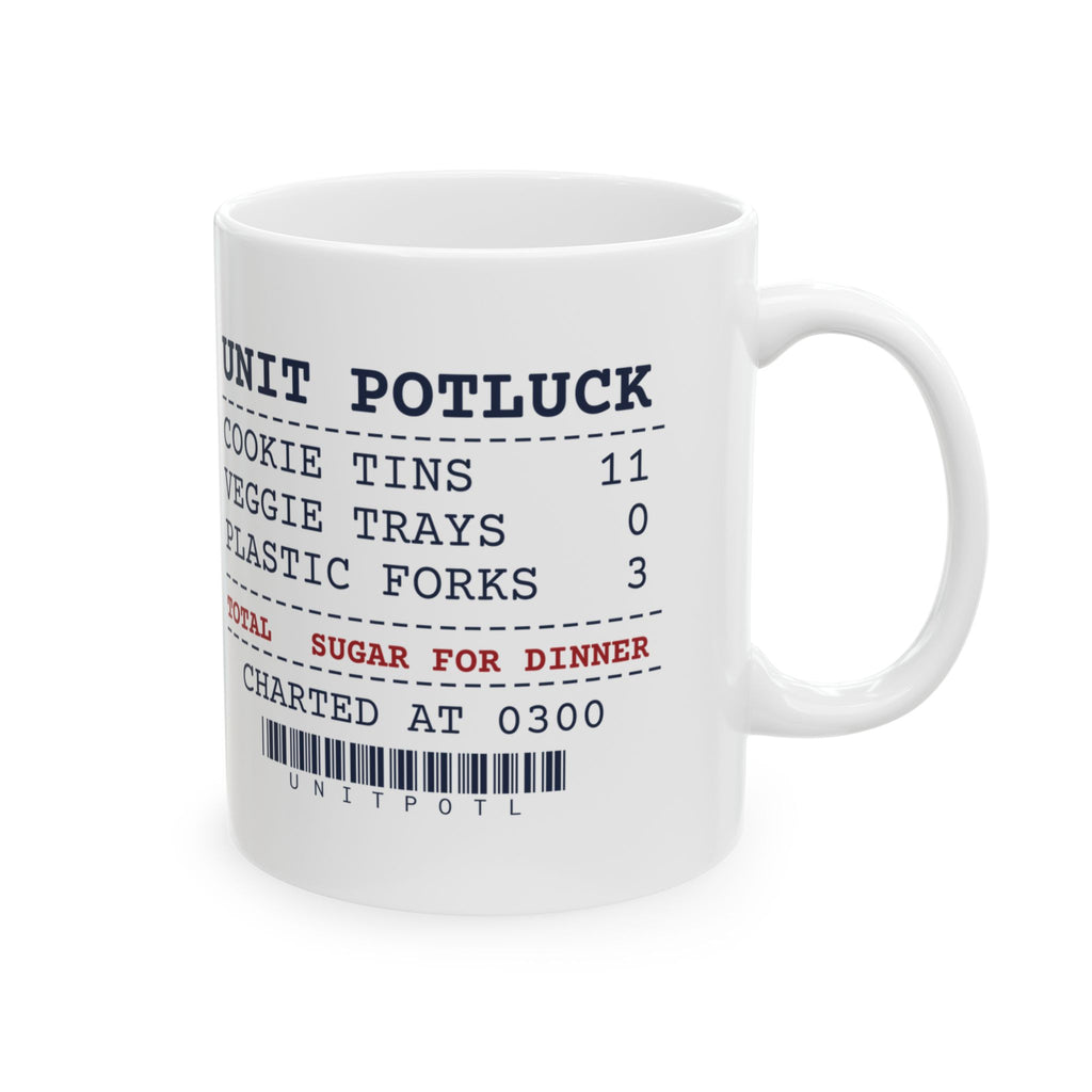 Funny Christmas Nurse Coffee Mug Eleven Cookie Tins Zero Vegetables