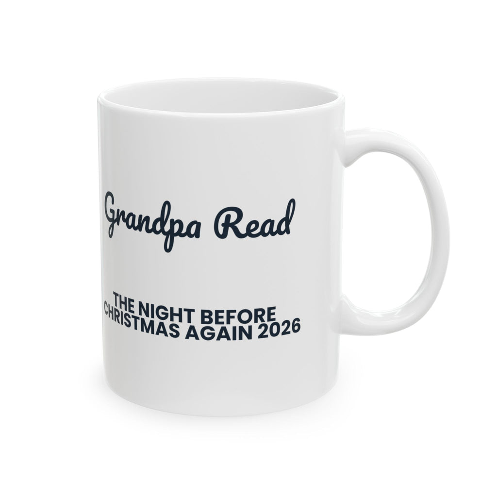 Grandpa Christmas Coffee Mug Grandpa Read The Night Before Again 2026
