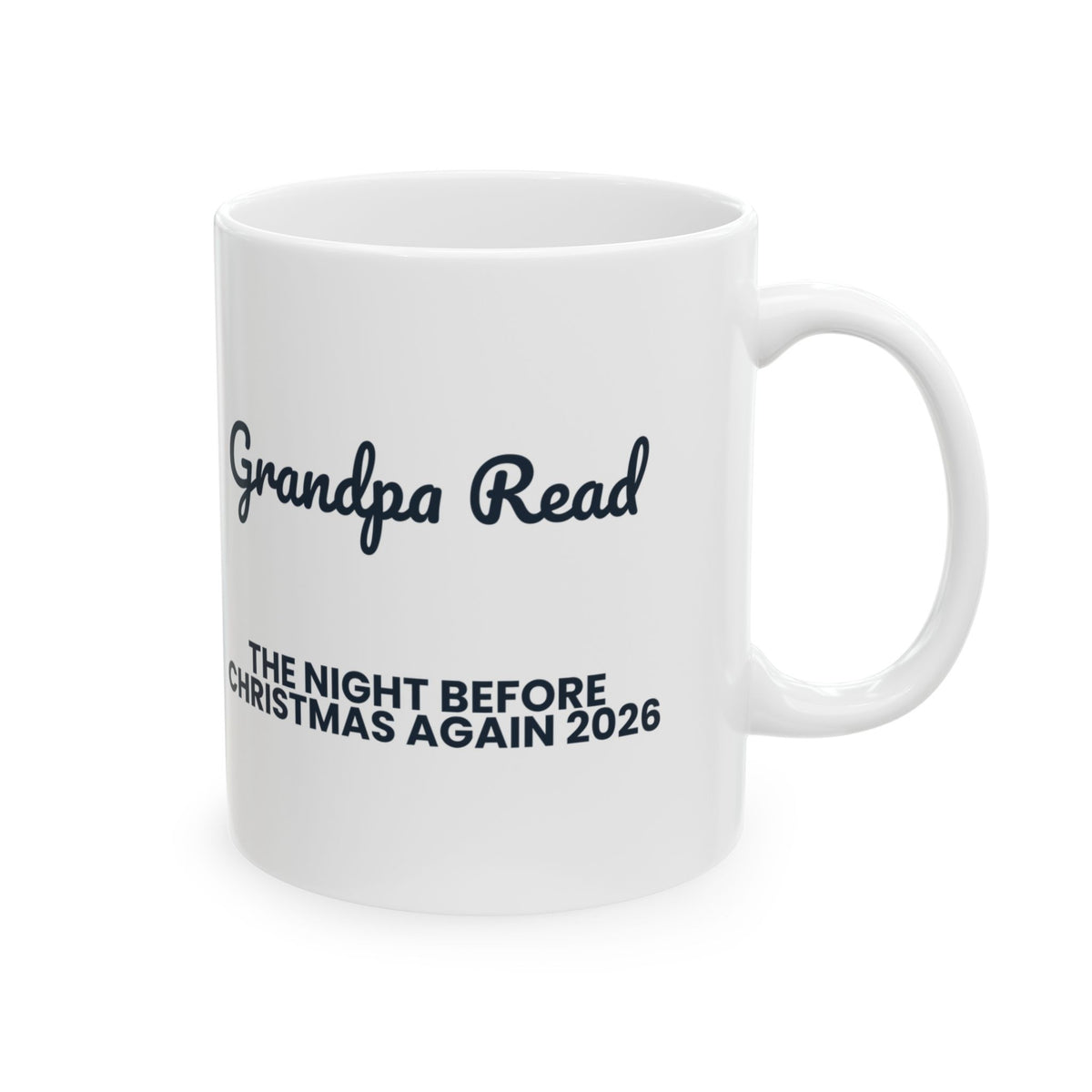 Grandpa Christmas Coffee Mug Grandpa Read The Night Before Again 2026