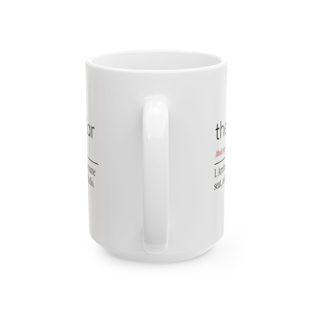 Funny Bartender Coffee Mug The Regular Dictionary Definition