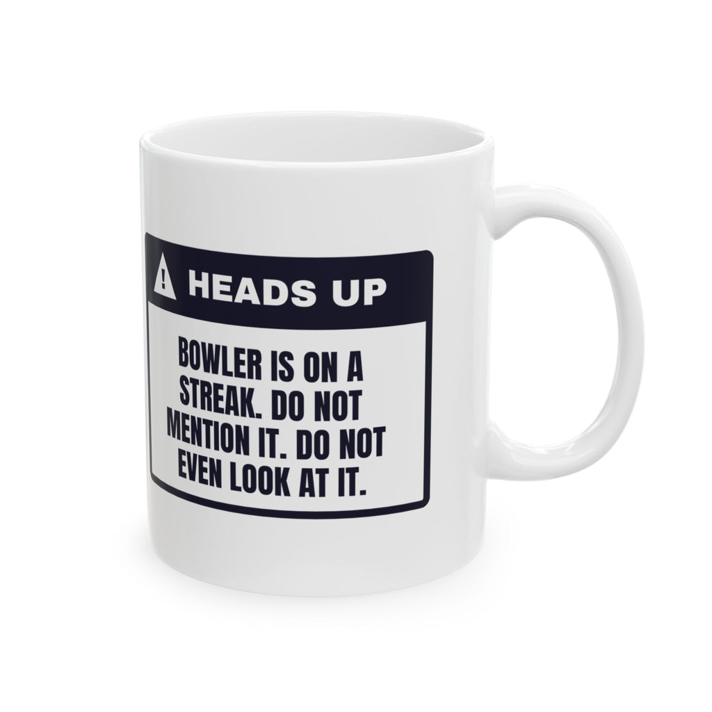 Funny Bowling Coffee Mug On A Streak Do Not Mention It