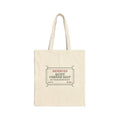 Funny Christmas Tote Bag Quiet Corner Seat Next To The Dog Ticket
