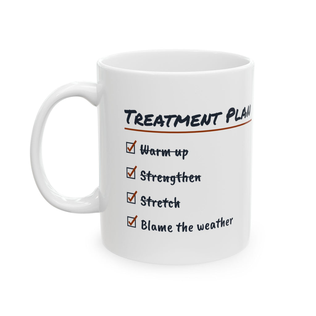 Physical Therapist Coffee Mug Treatment Plan