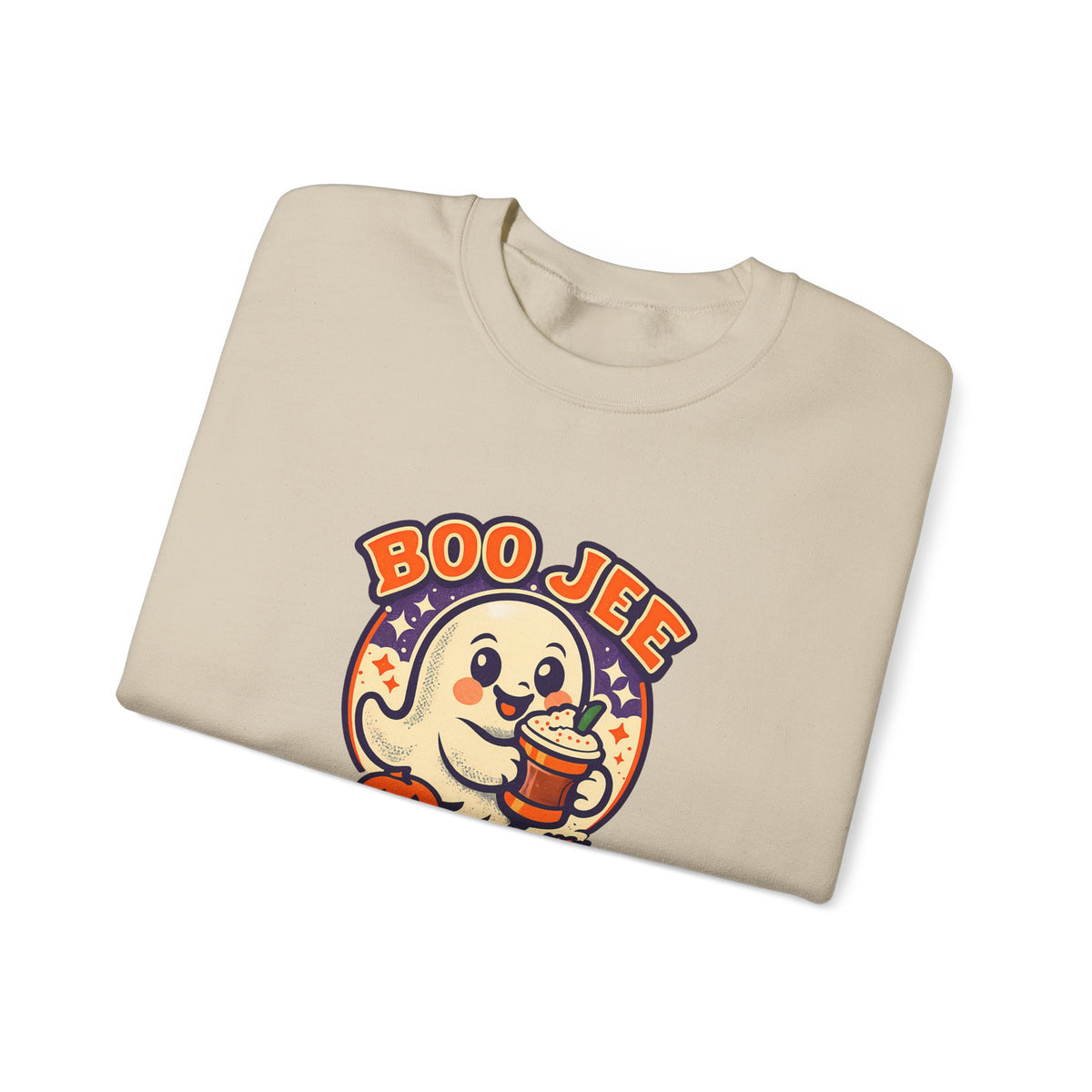 Boo Jee Funny Ghost Pumpkin Spice Sweatshirt
