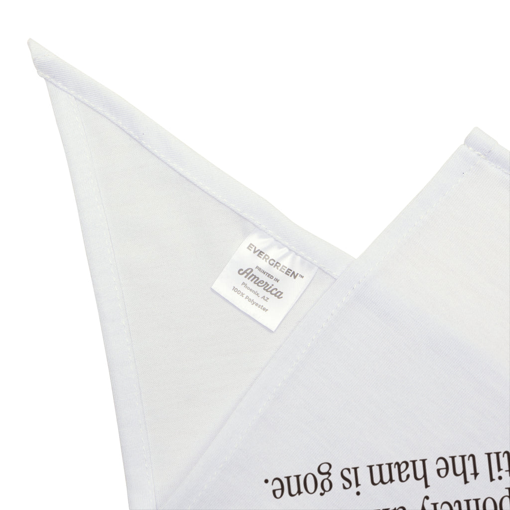 Funny Christmas Dog Bandana Ham Hopeful Dictionary Definition