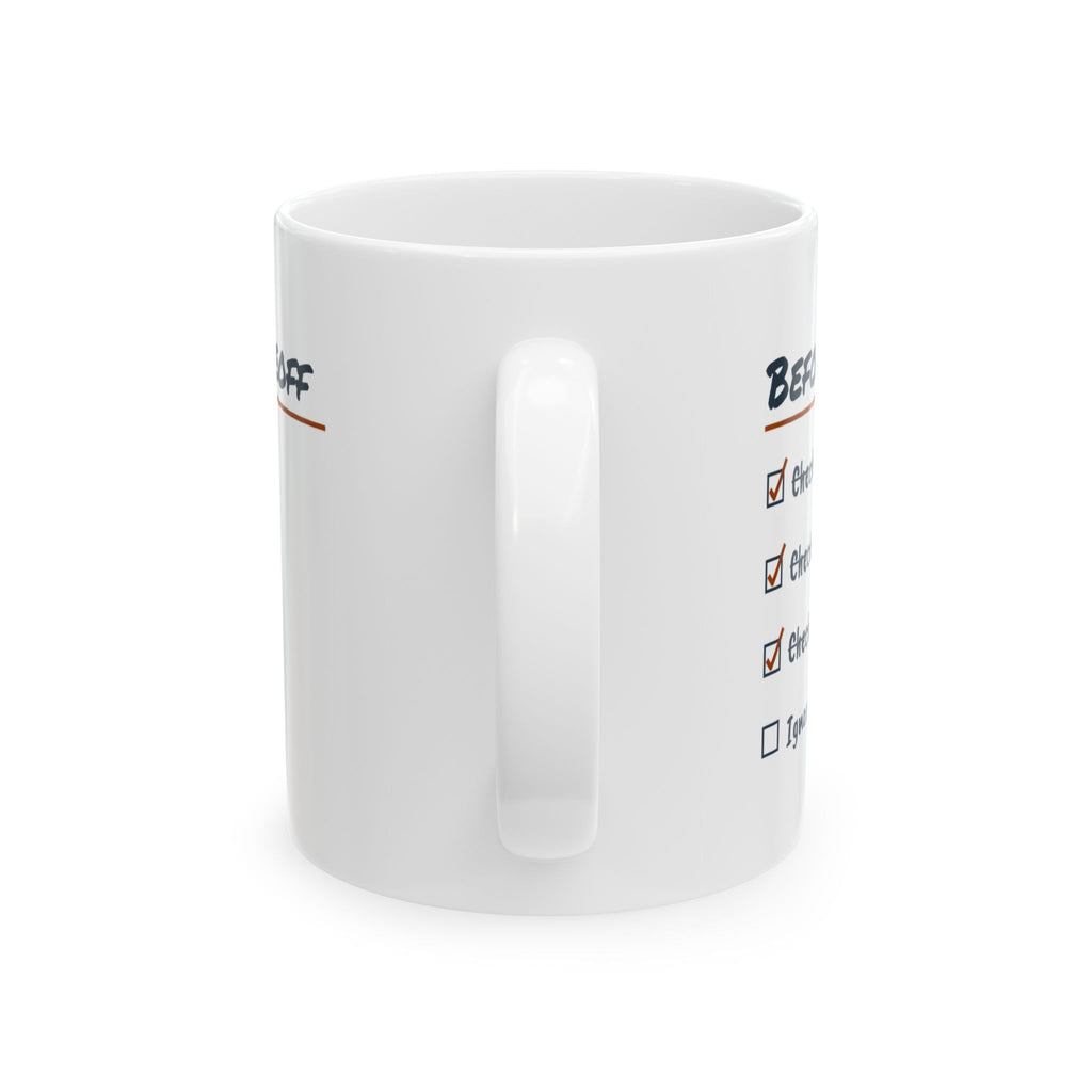 Pilot Coffee Mug Before Takeoff Ignore ATC Jokes