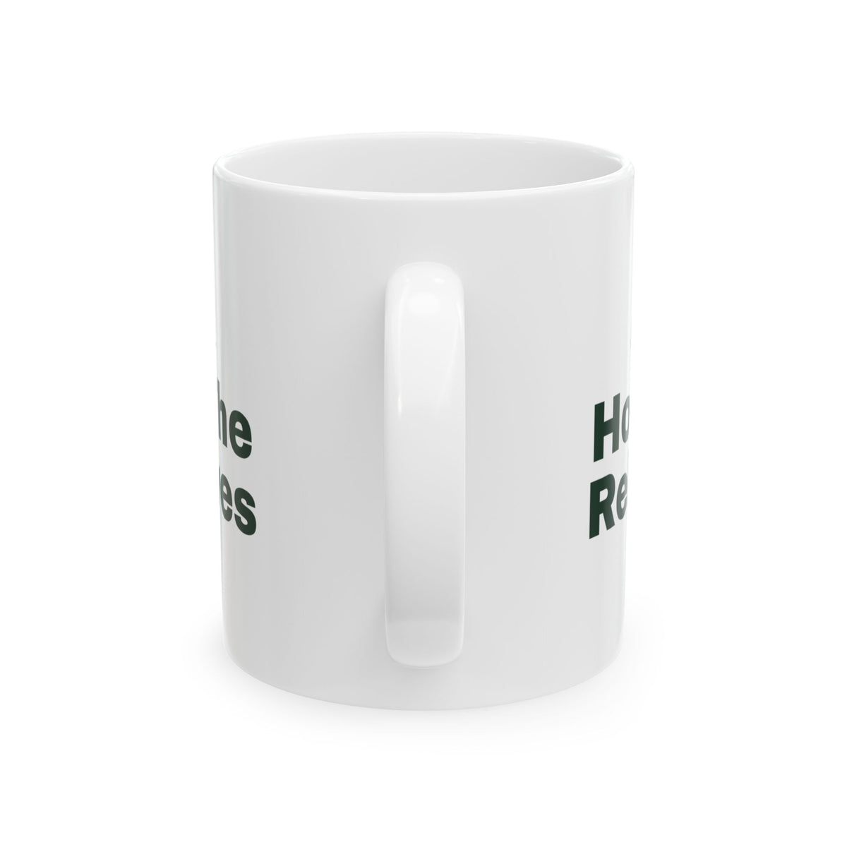 Funny Christmas Coffee Mug Eggnog Latte Hold The Relatives
