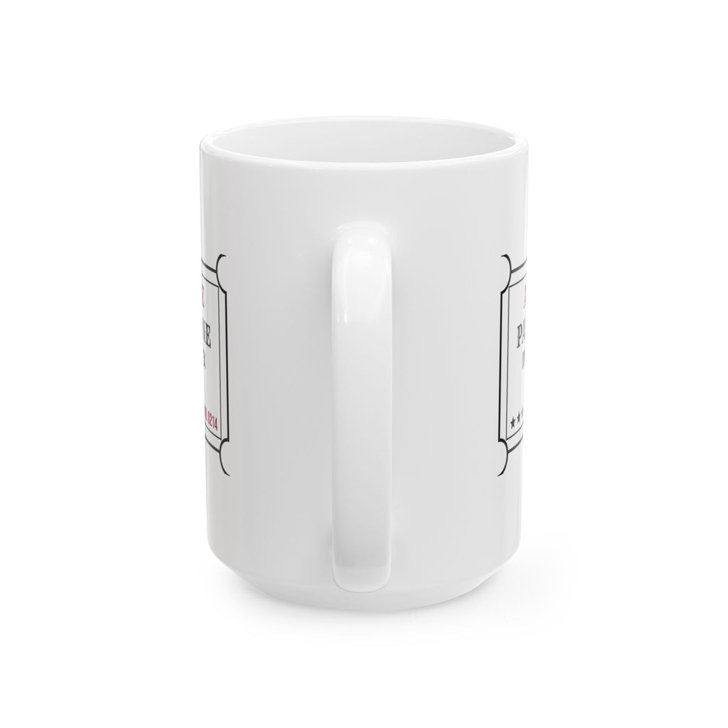 Funny Single Coffee Mug Party Of One Ticket Dinner For Her Him