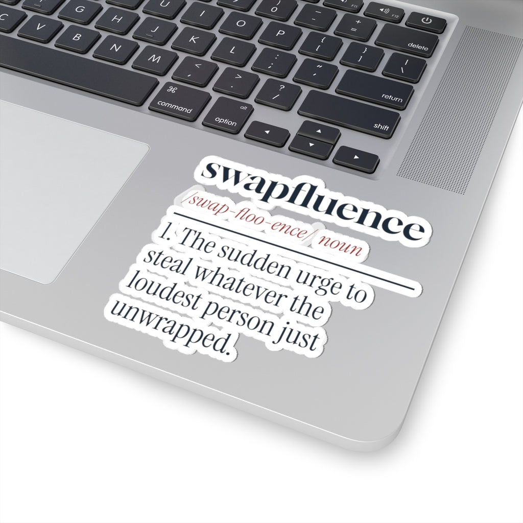 Funny White Elephant Sticker Swapfluence Dictionary Definition