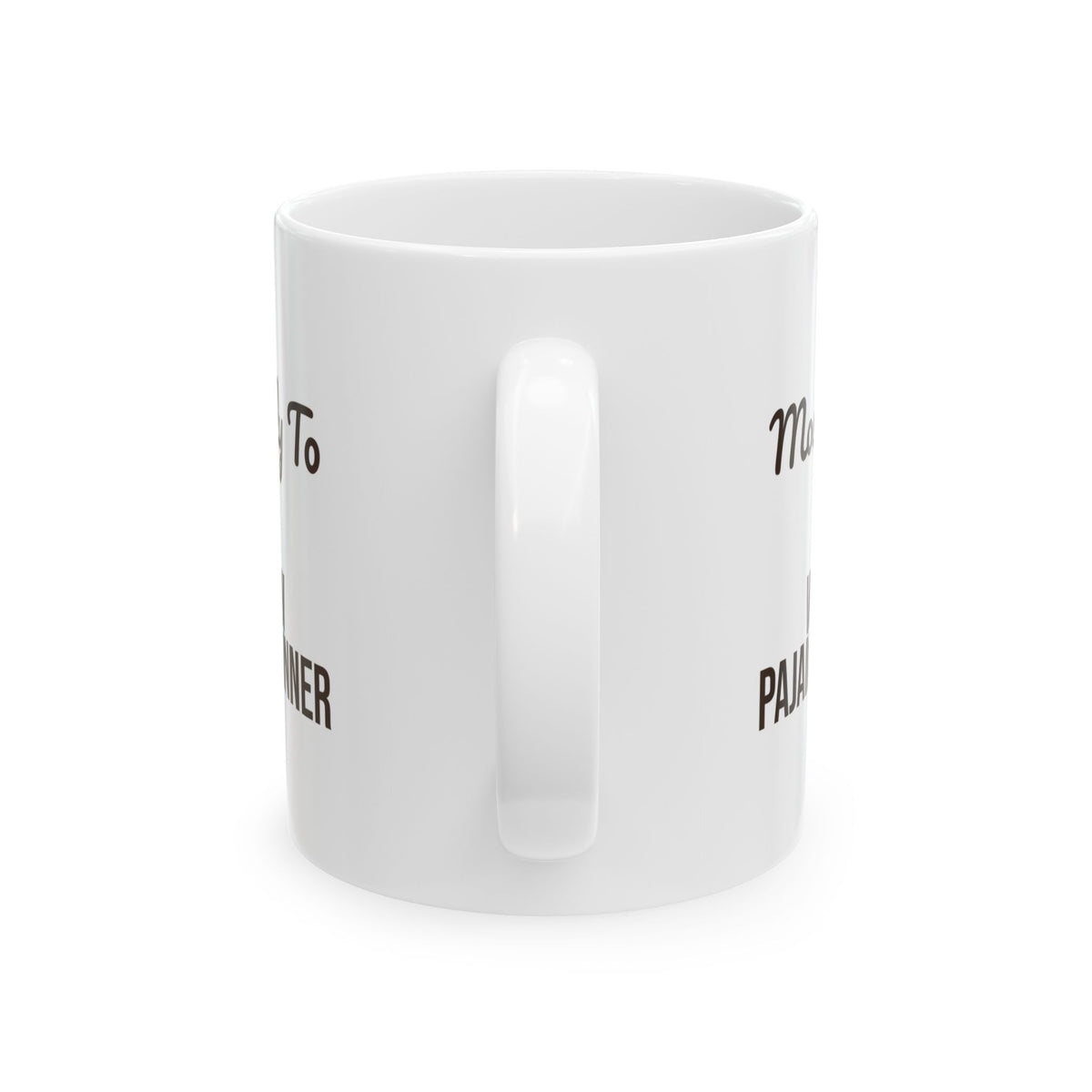 Funny Family Christmas Coffee Mug Most Likely To Wear New Pajamas To Dinner