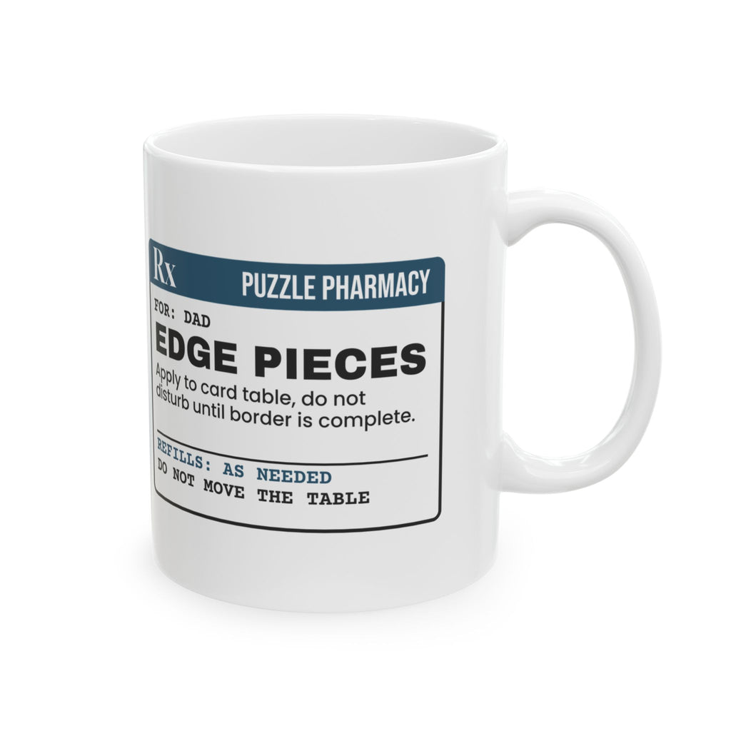 Puzzle Coffee Mug Do Not Move The Table For Dad
