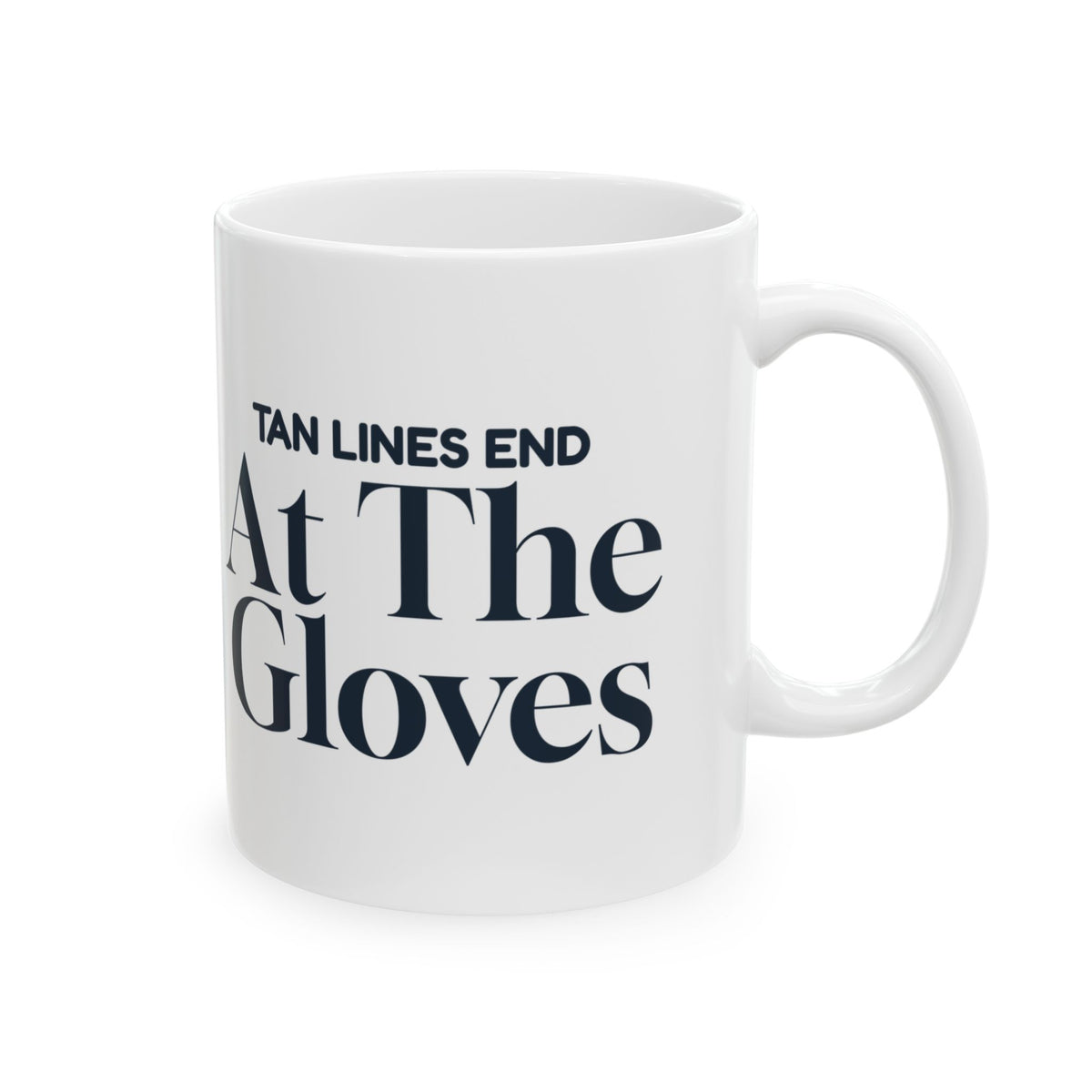 Funny Cycling Coffee Mug Tan Lines End At The Gloves For Cyclists