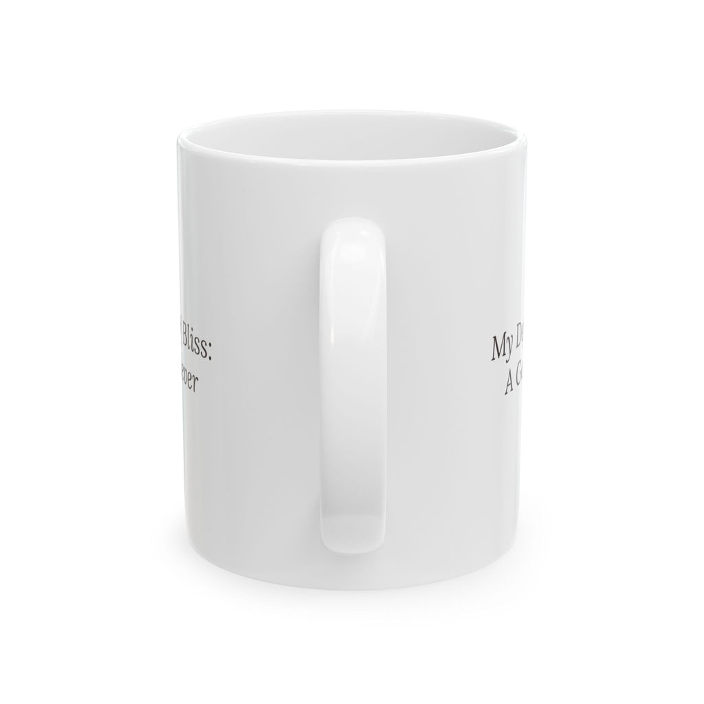 Golden Retriever Coffee Mug My Definition Of Bliss