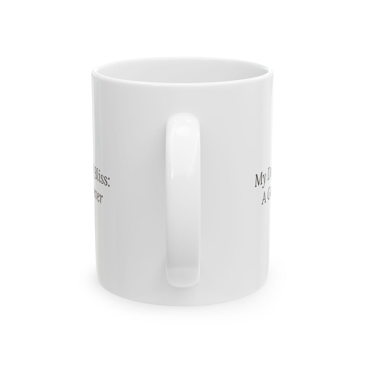 Golden Retriever Coffee Mug My Definition Of Bliss