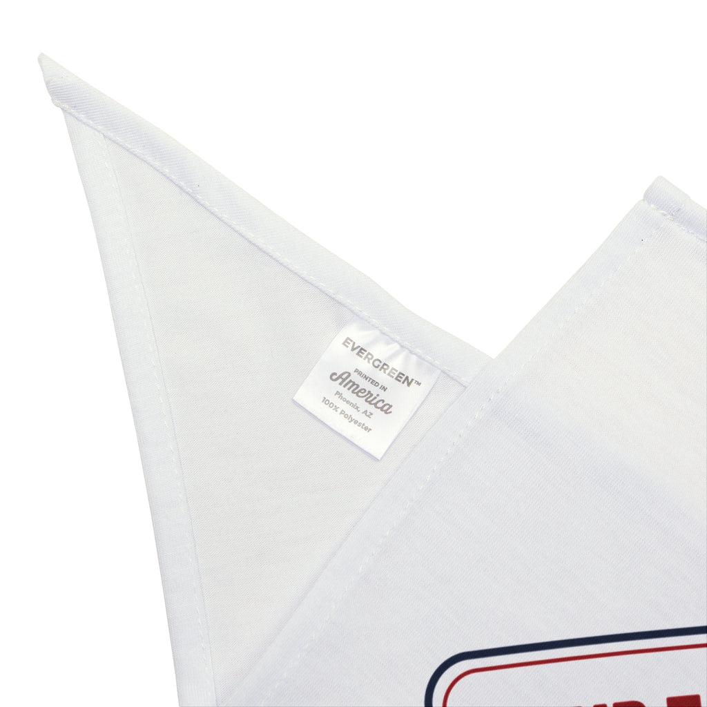 Funny Christmas Dog Bandana Presents Under Review By The Cat Sign