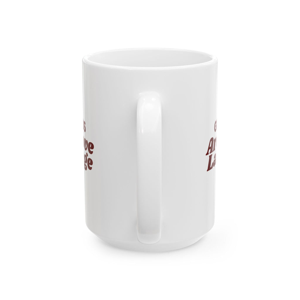 Funny Christmas Shopping Coffee Mug Gift Cards Are A Love Language