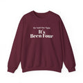 Funny Christmas In-Laws Sweatshirt We Said One Night It's Been Four