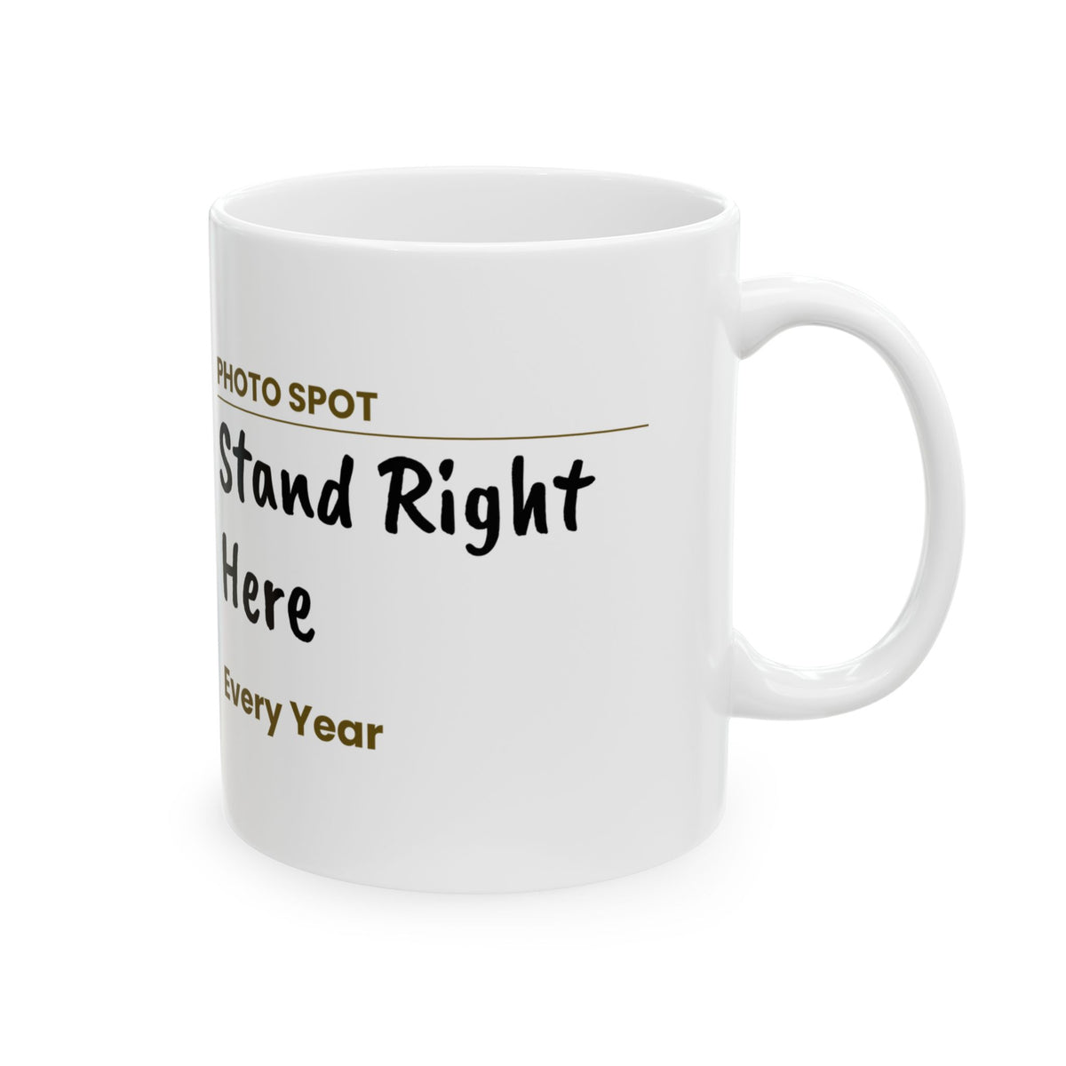 Photo Spot Every Year Coffee Mug For Parents