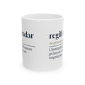 Funny White Elephant Coffee Mug Regift Radar Dictionary Definition