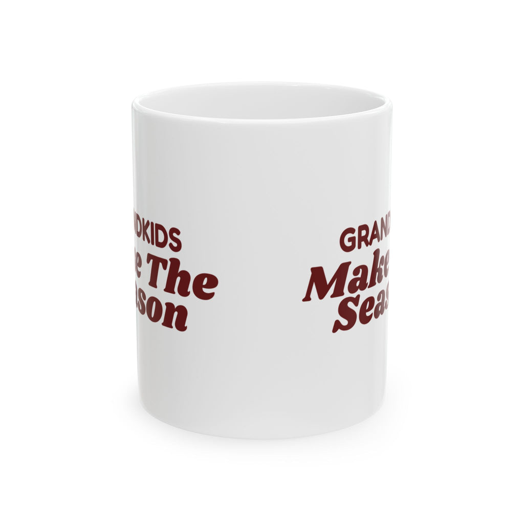 Christmas Coffee Mug Grandkids Make The Season For Grandparents