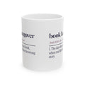 Book Lover Coffee Mug Book Hangover Dictionary Definition
