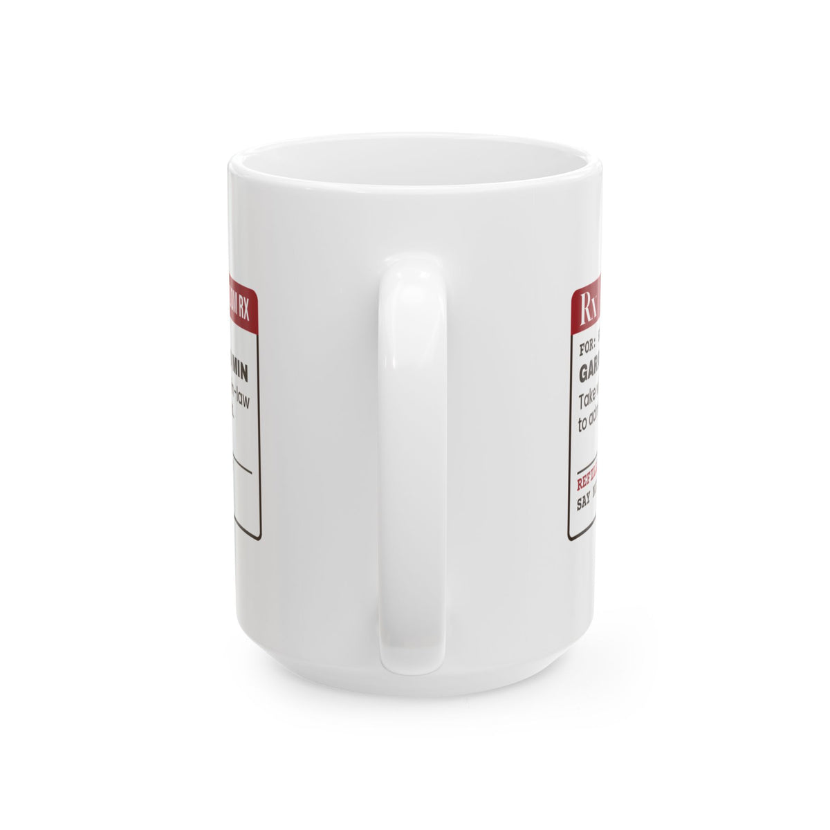 Funny Christmas Son In Law Coffee Mug Garage Visit Prescription