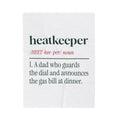 Funny Christmas Throw Blanket Heatkeeper Guardian Of The Dial For Dad