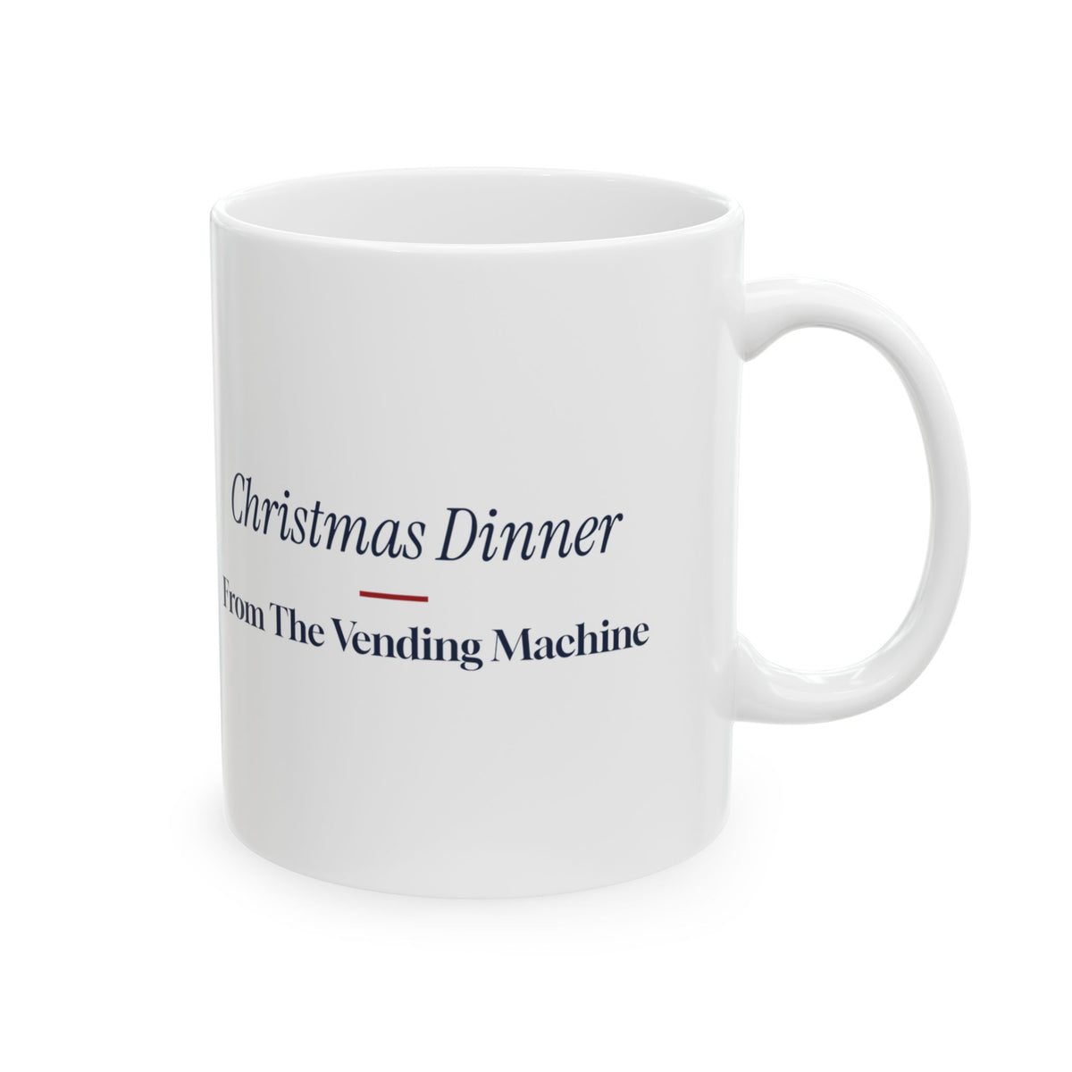 Funny Christmas Nurse Coffee Mug Christmas Dinner From The Vending Machine
