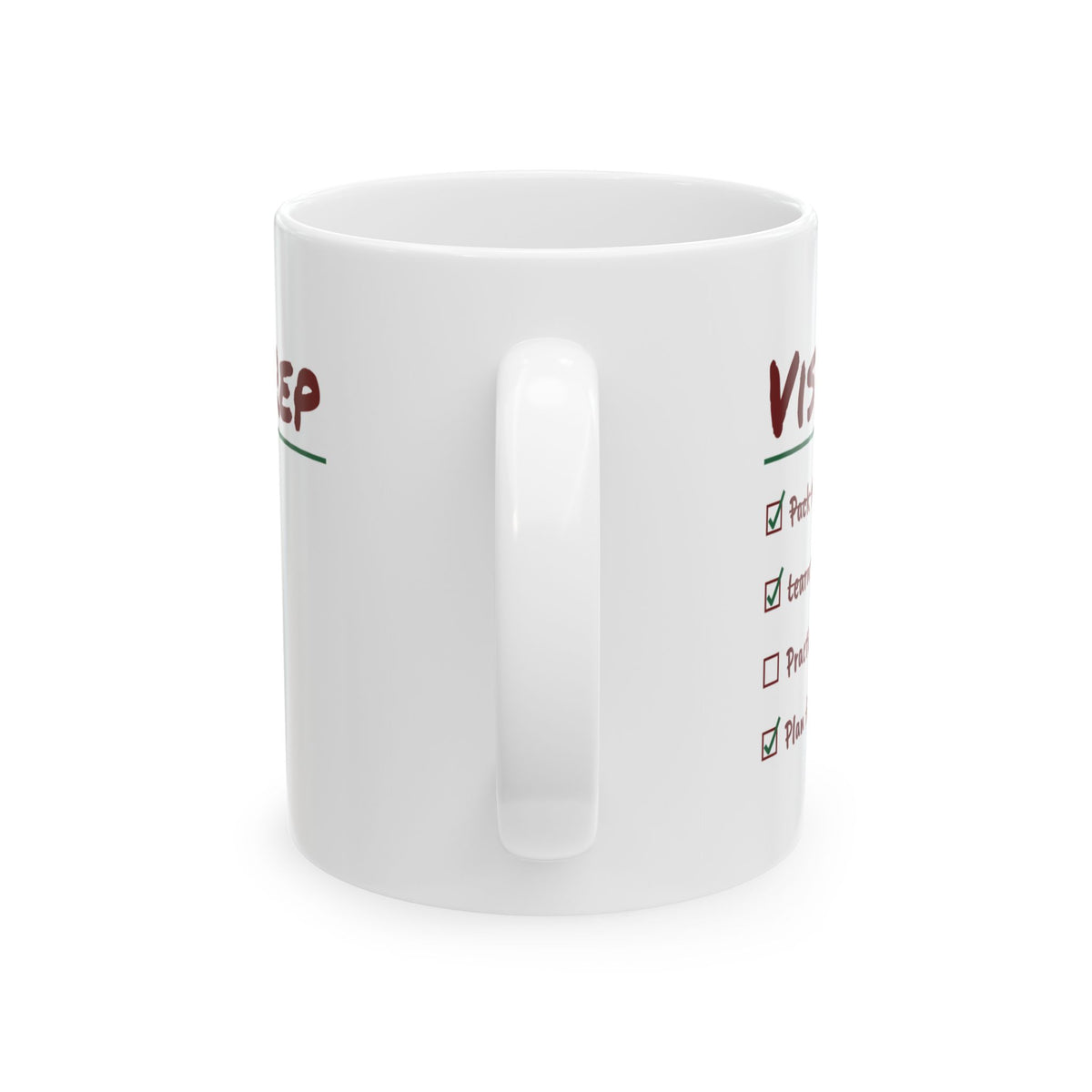 Funny Christmas In-Laws Coffee Mug Plan Five Dog Walks Checklist