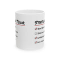 Funny Firefighter Coffee Mug Kids Honked The Horn Two Hundred Times